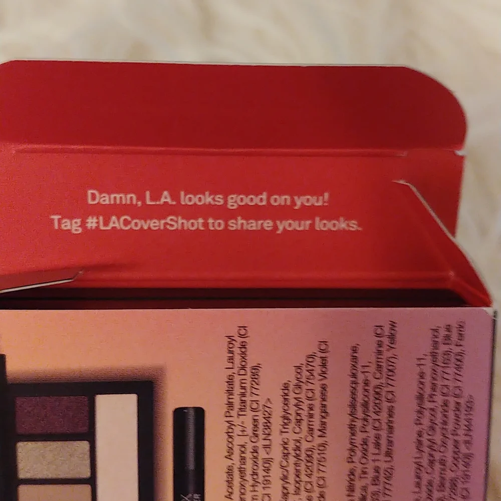 💝FIRM! NWT SMASHBOX L.A. COVER SHOT EYESHADOW PALETTE (DISCONTINUED)